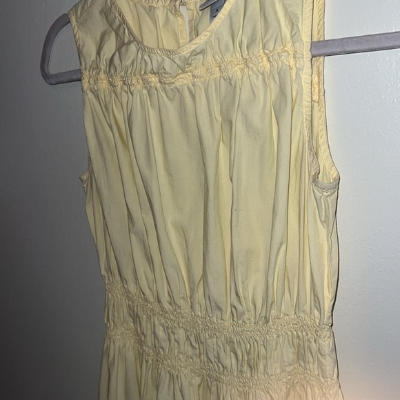 A New Day Light Butter Yellow Tiered Maxi Dress - Picture 7 of 9